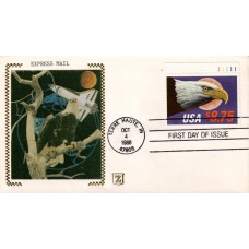 #2394 Eagle and Moon Plate Zaso FDC